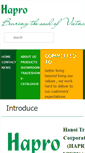 Mobile Screenshot of haprovietnam.vn